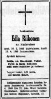 Riikonen Edla