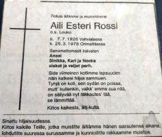 Rossi Aili