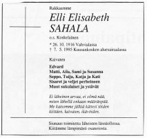Sahala Elli