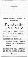 Sahala Konstantin