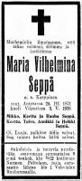 Seppä Maria
