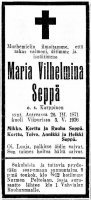 Seppä Maria