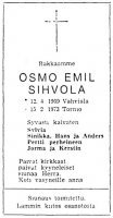 Sihvola Osmo