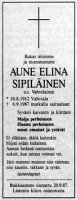 Sipiläinen Aune