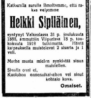 Sipiläinen Heikki