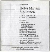 Sipiläinen Helvi