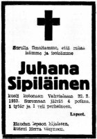 Sipiläinen Juhana