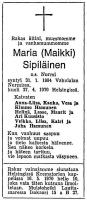 Sipiläinen Maria