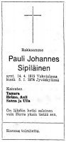 Sipiläinen Pauli