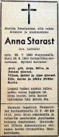 Starast Anna