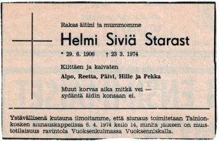 Starast Helmi