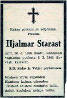 Starast Hjalmar