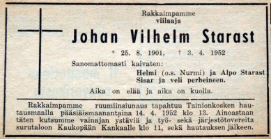 Starast Johan Wilhelm
