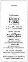 Suikki Klaudia