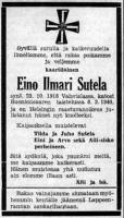 Sutela Eino