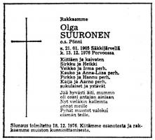 Suuronen Olga