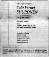 Suuronen Sulo
