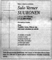 Suuronen Sulo