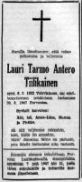 Tiilikainen Lauri