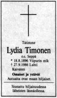 Timonen Lyydia