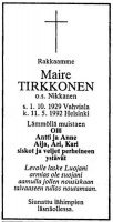 Tirkkonen Maire