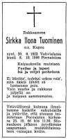 Tuominen Sirkka