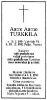 Turkkila Aarne