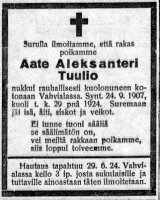 Tuulio Aate