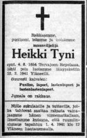 Tyni Heikki