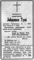 Tyni Johannes