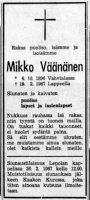 Väänänen Mikko