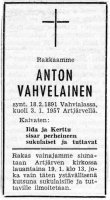 Vahvelainen Anton