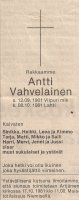 Vahvelainen Antti