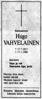 Vahvelainen Hugo