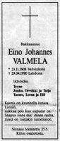 Valmela Eino