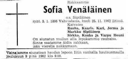 Venäläinen Sofia