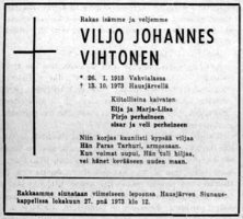 Vihtonen Viljo