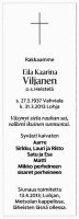 Viljanen Eila os. Helstelä