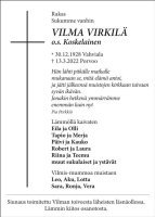 Virkilä Vilma