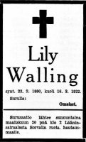 Walling Lilly