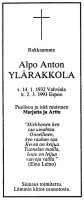 Ylärakkola Alpo