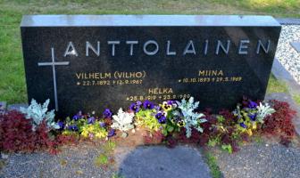 Anttolainen Vilho ja Miina