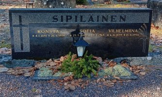 Sipiläinen Konsta, Sofia ja Vilhelmiina