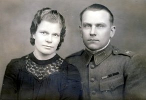 Einari Kaikko ja Laila Houni