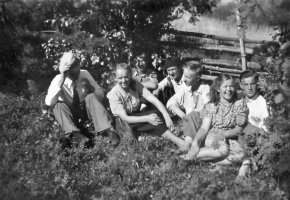 Hounin  nuorisoa 1942