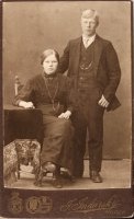 Mikko Houni ja Amanda Kaipia kihlakuva 1914