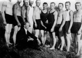 Viestijuoksu joukkue 1930-luvulla