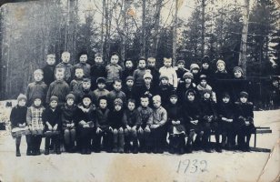 Sipilän koulukuva 1932