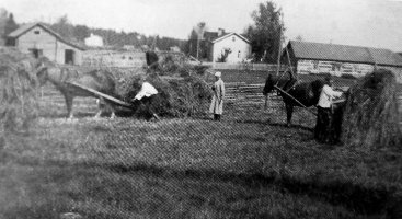 Vahvialan Kirkonkylän/Sipilän  maisemia