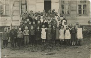 Tervajärven koululaiset lukukaudella 1924-25